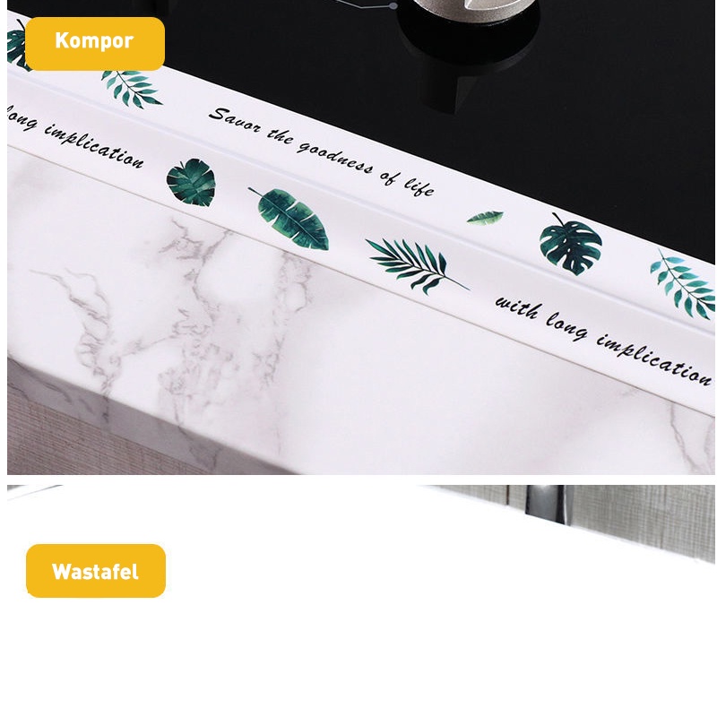 Holiven Strip Sticker / Tape Kedap Udara Tahan Air Untuk Dapur Kamar Mandi