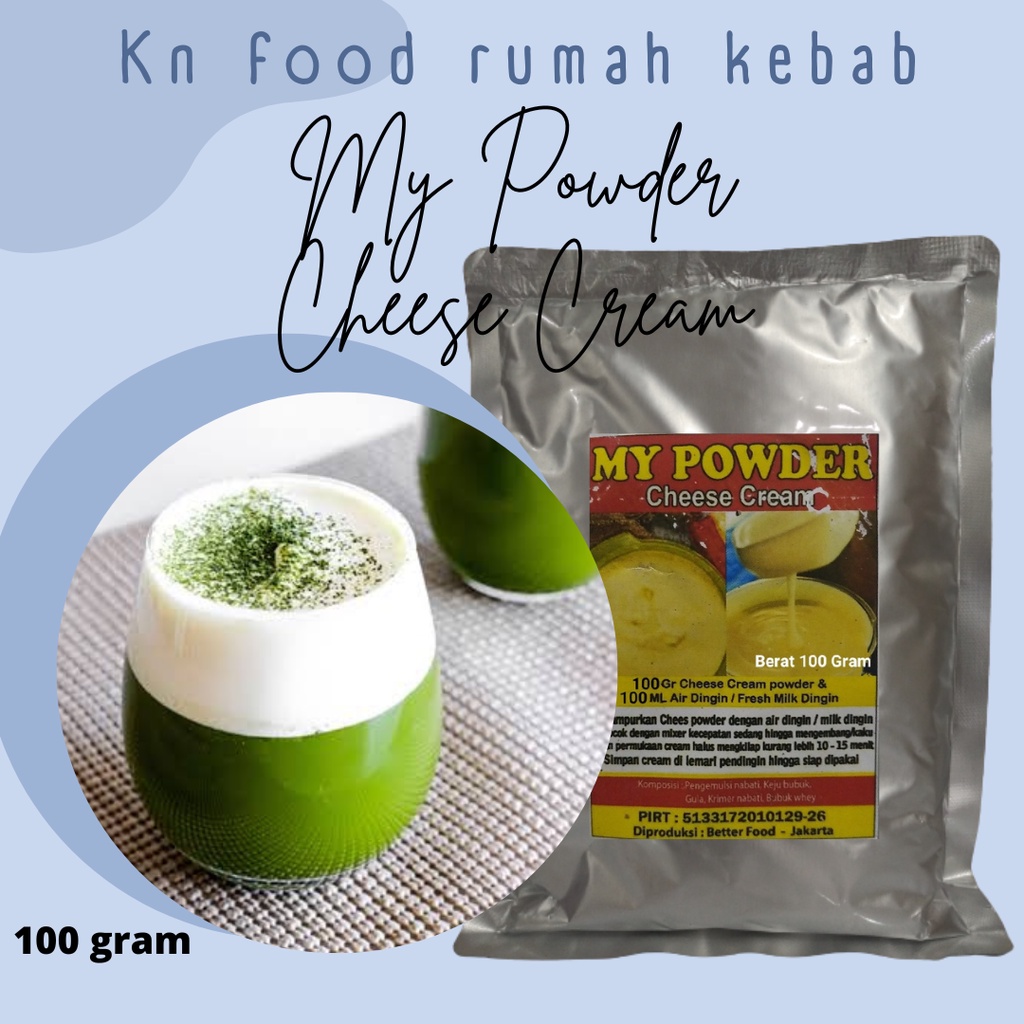 

Macchiato Cream Cheese Powder 100g- Bubuk Cream Cheese / Topping 100g