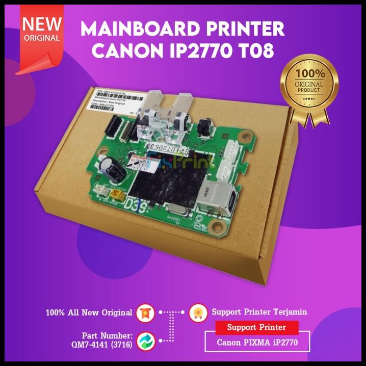 Board Printer Canon IP2770 T08 Mainboard IP 2770 Motherboard Canon New