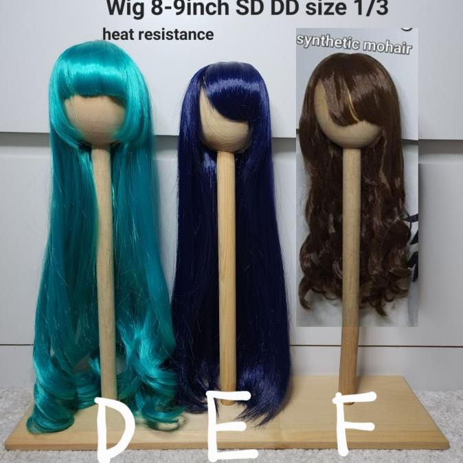 Wig BJD / Boneka / Dollfie