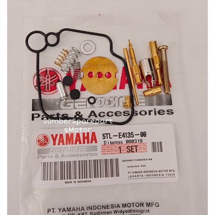 ➚Diskon Promo Repair Kit Karburator Yamaha Mio Sporty Soul Fino Lama Karbu 5TL L88 ➝