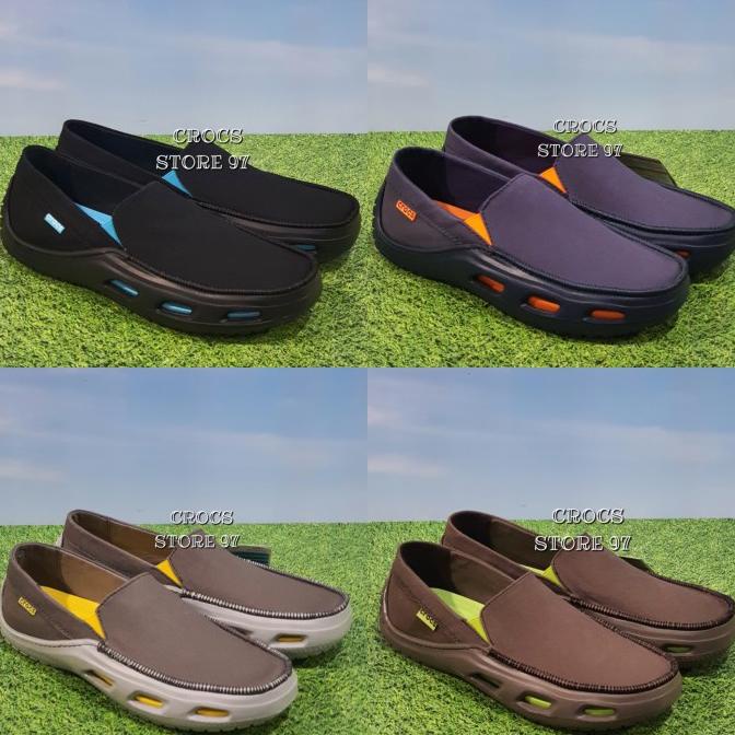 Best Seller Crocs/Crocs Tideline Sport Pria Slipon Original