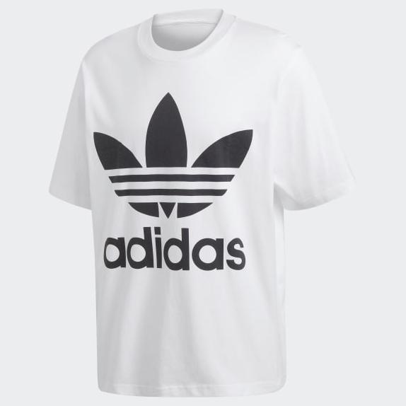 Terbaru Kaos Adidas Oversize Trefoil Tee Original Discount