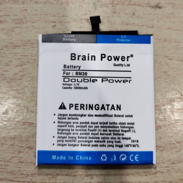 HARGA BERSAHABAT Batre bt Xiaomi redmi 4A  BN30 Double Power Redmi 4A