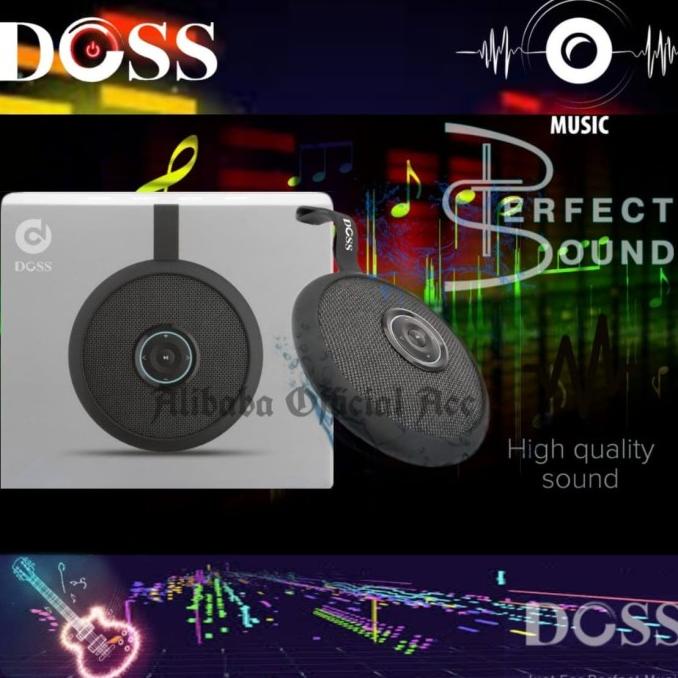Speaker Wireless Bluetooth Doss Ds-1399 Original Perfect Bass Portable