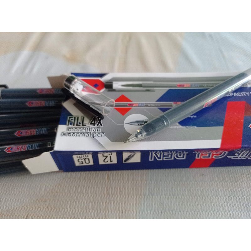 Pulpen Gel RB RedBlue GP-RB01 0,5 mm Murah /bolpoint pen gel/bolpen basah