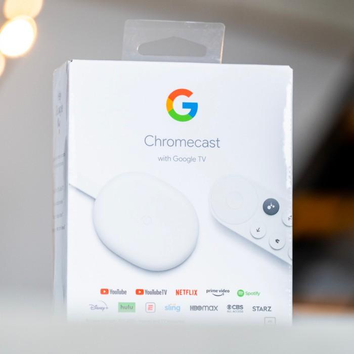 Google Chromecast With Google Tv 4K Original Bnib Garansi