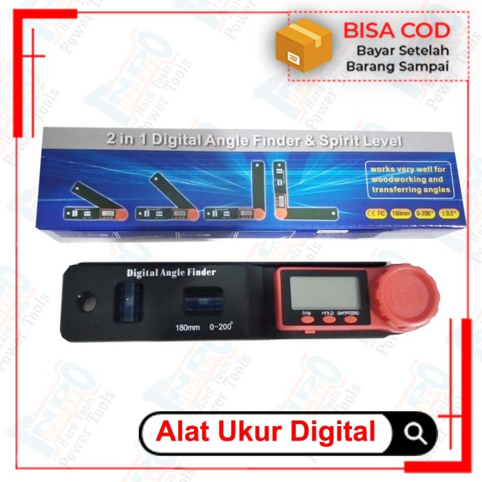 

Terlaris Mistar Digital Penggaris Siku Busur Derajat Sudut Angel Finder