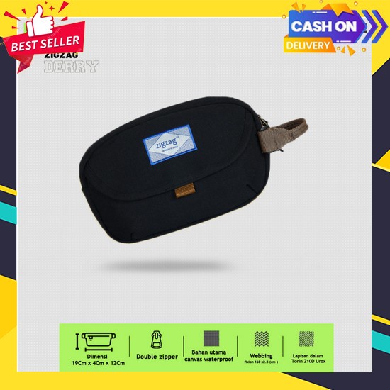 Clutch Pria Kulit Asli Crazy Horse Multifungsi 4 In 1 Tas Tangan Handbag Selempang Original Branded 