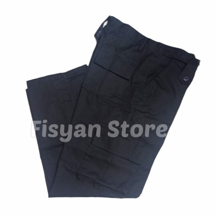 Terlaris Celana Pdl Security Celana Pdl Satpam - Biru Dongker