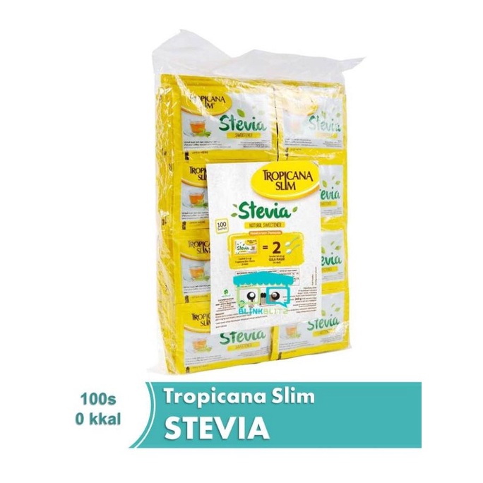 

Gula Tropicana Slim Stevia 100 Sachet Diet Kalori