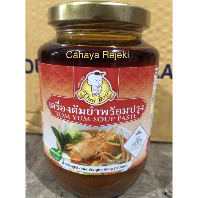 

Thai Boy Instant Tom Yum Soup Paste/Bumbu Tom Yum Thai 500g terlengkap