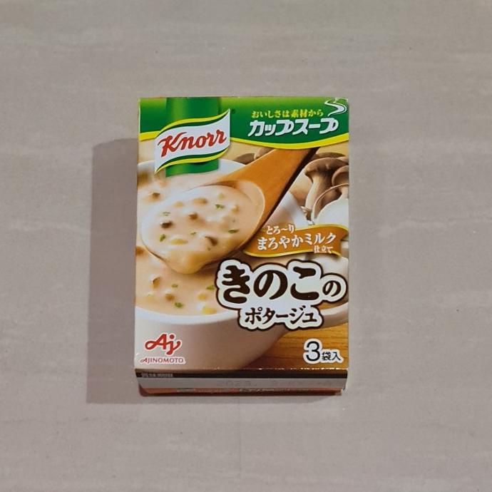 

Bumbu Knorr Cup Soup Instant Milk Prepared Mushroom Potage 3 Bags