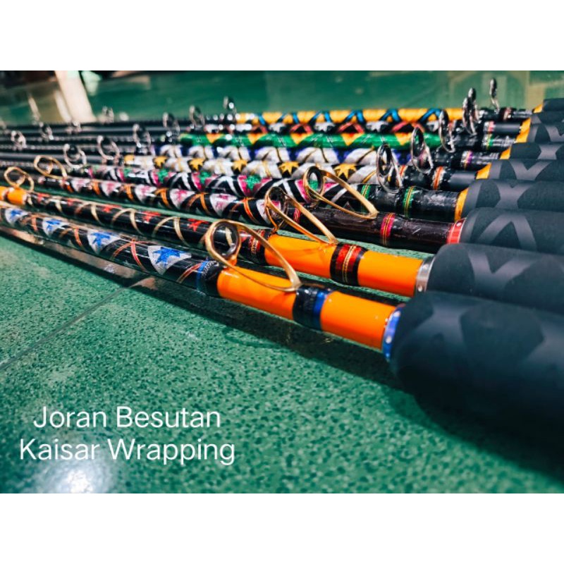Joran Besutan Wrapping Blank Snakehead Kaisar Maxdrag 25Kg