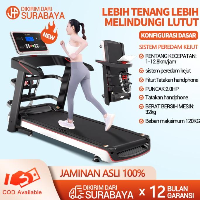 :>:>:>:>] Treadmill Multifungsi Peralatan Olahraga Treadmill Treadmill Elektrik