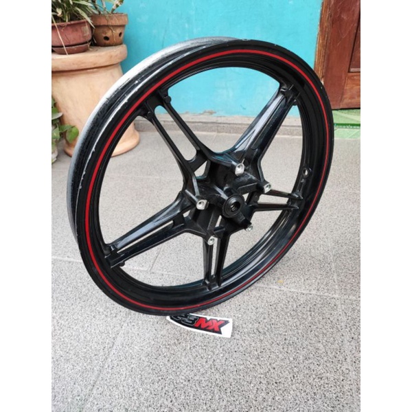 VELG PELEK DEPAN MXKING MX KING 150 MX150 MXKING150 ASLI ORIGINAL COPOTAN MOTOR