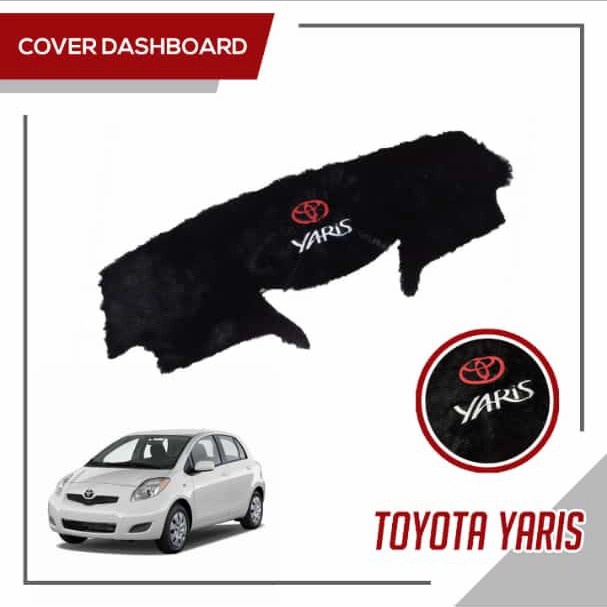 karpet dashboard bulu cover dashboard mobil Toyota Yaris gen1/ lama
