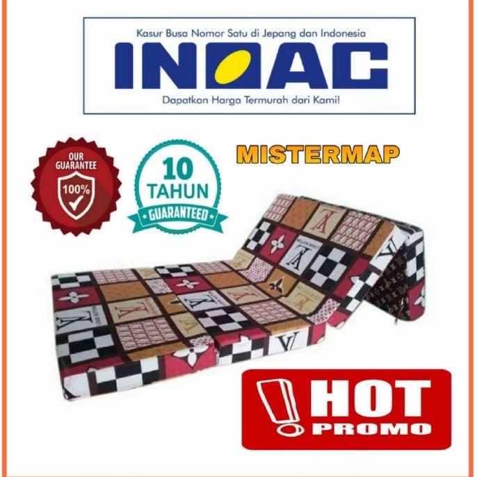 KASUR BUSA LIPAT TEBAL 10 CM INOAC MURAH (GARANSI 10 TAHUN)