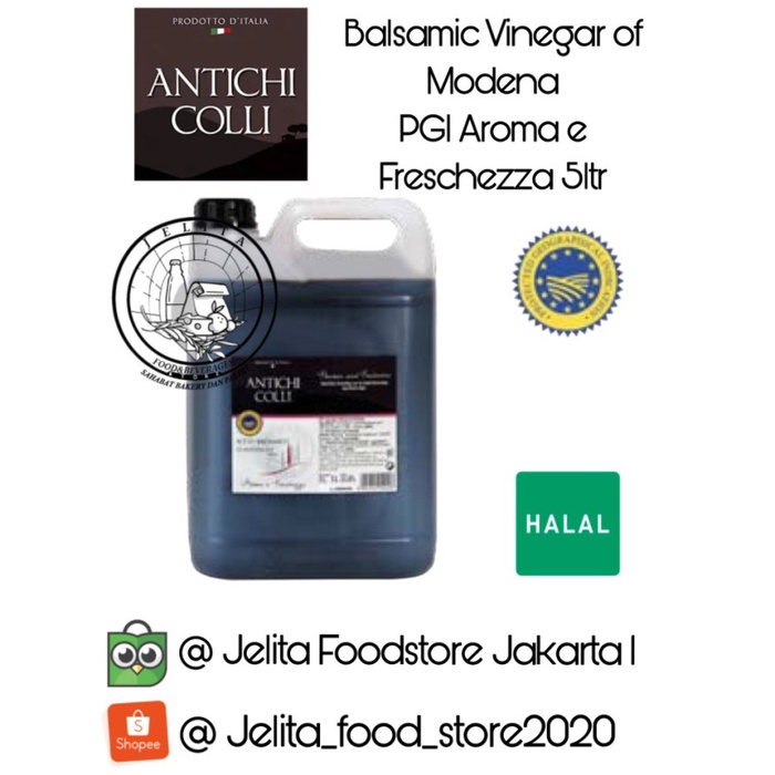 

Antichi Colli Balsamic Vinegar of Modena PGI Aroma e Freschezza 5ltr