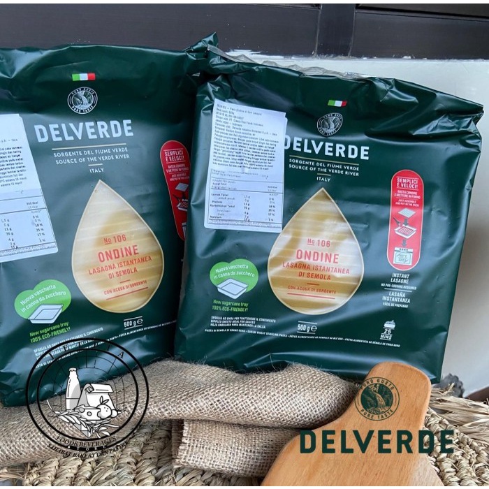 

Delverde Ondine Di Sem Lasagna 500g pasta