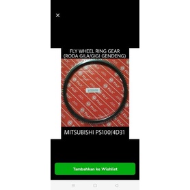 Fly Wheel Ring Gear Mitsubishi Ps100 Asli