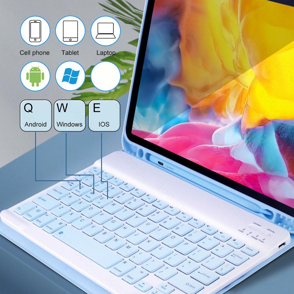 Terbaru New Tablet Phone Universal Bluetooth Keyboard Tablet Ipad Keyboard Mini Bluetooth Wireless K