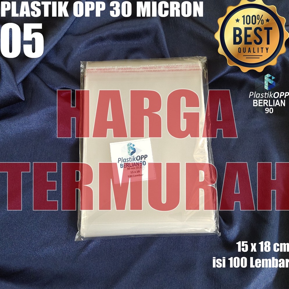

Model Terkini 15 x 18 cm PLASTIK OPP SEAL TEBAL 30 Micron (0,5) PLASTIK KEMASAN / PLASTIK UNDANGAN Baru ⌒