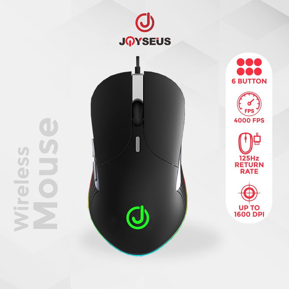 7.7 Gaming Mouse Joyseus Rgb 3200Dpi Led Usb Professional - Ms5