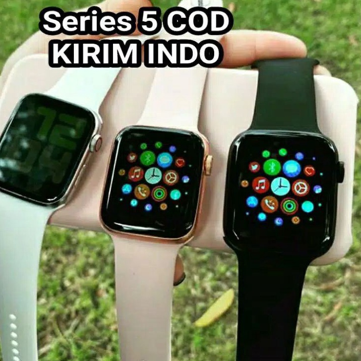 [KODE PRODUK JS0MP9143] [✅COD] Iwo Series 5 Smartwatch X7 Bluetooth Call Remote Play Music Heart Rat
