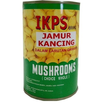 

➤su Stock Banyak❉ Khas Jaya Jamur Kancing Kaleng IKPS 425 Gram W69