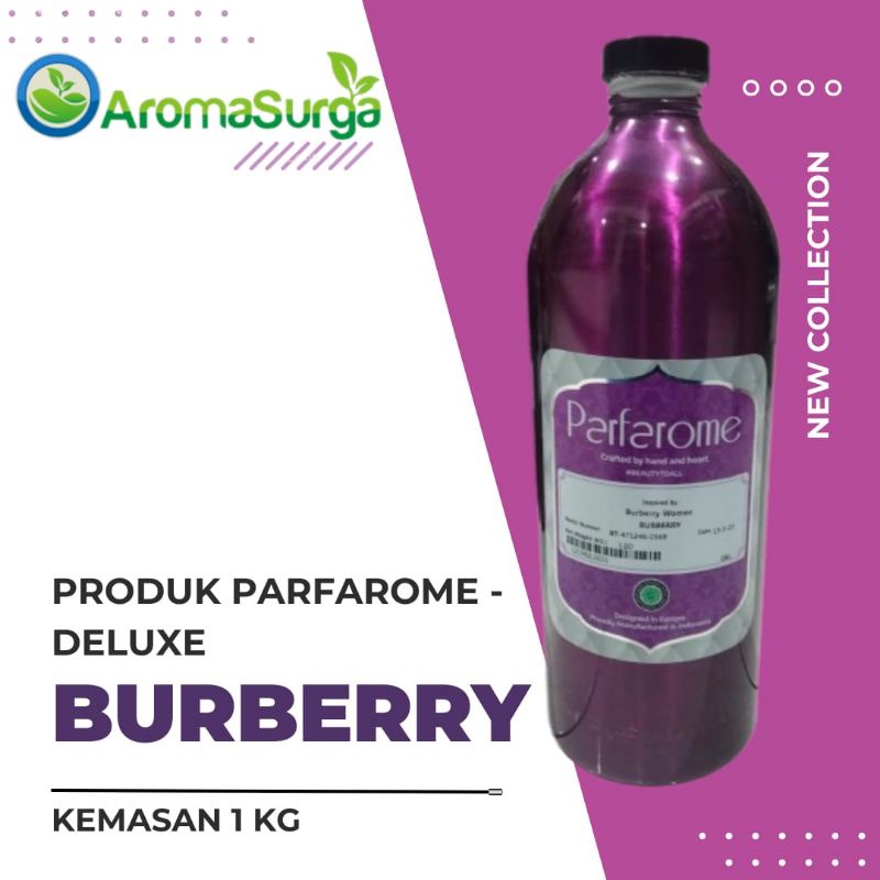 Distributor Bibit Parfum Parfarome Burberry Woman Segel Aluminium 1 KG