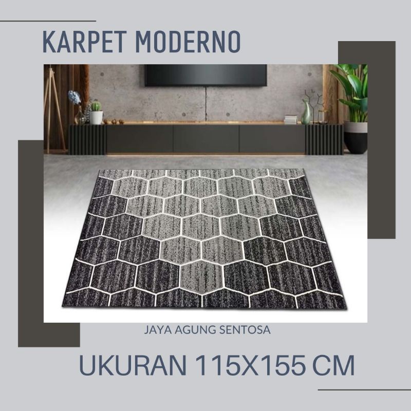 Karpet Lantai Exotic Permadani "MODERNO" SIZE 115X155CM