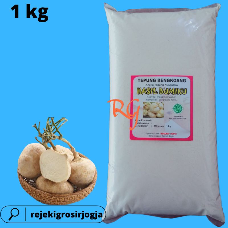 

TEPUNG BENGKUANG Organik 1 KG/Tepung BENGKOANG 1 KG/yam flour/yam powder 1 KG/Bubuk MASKER WAJAR