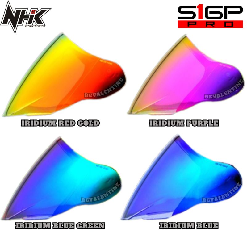 VISOR IRIDIUM NHK S1 GP PRO & RACHET ORIGINAL | SET SPAREPART KACA HELM S1GP PNP R1 MAX & R1 ELITE |