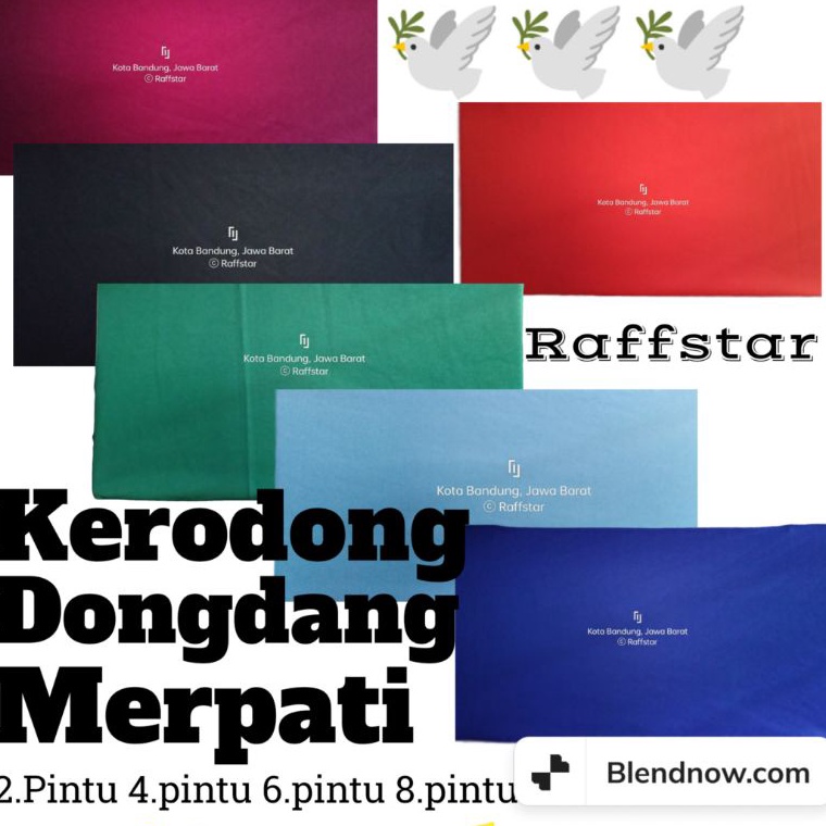 [KODE PRODUK WGIYD8282] KERODONG DONGDANG MERPATI 8 PINTU // 6 PINTU // 4 PINTU // 2 PINTU