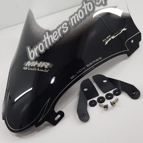 Windshield mhr pcx150 visor mhr 2tone carbone pcx150 new