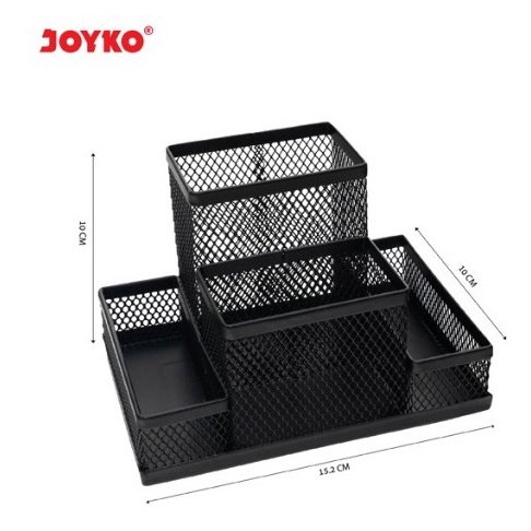 

DESK SET TEMPAT ALAT TULIS BOLPEN PENSIL STATIONERY STAND JOYKO DS-19