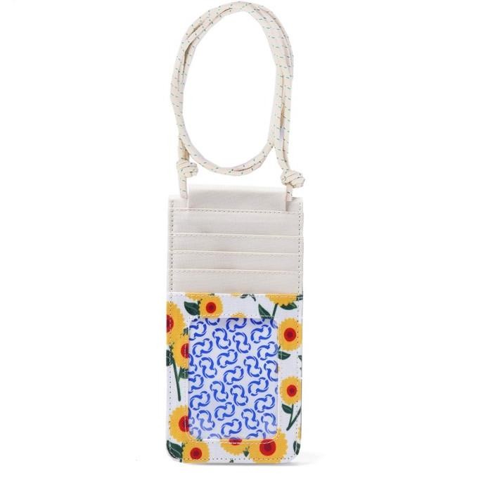 CUCI GUDANG Phone Wallet Wanita Cream Wallts Dale Phone Wallet Moonrise