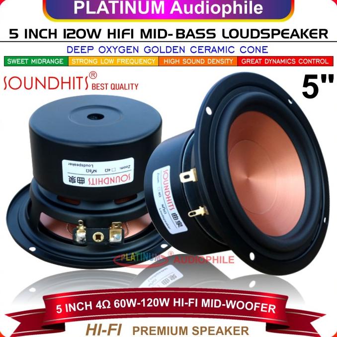 Best Seller Speaker 5 Inch Mid Bass Mid Woofer Hifi Best Quality Mid Range Bass