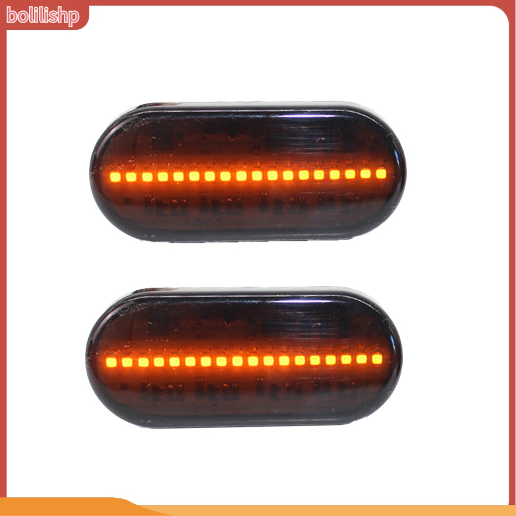 &lt;Bolilishp&gt; 2pcs Lampu Sein Led 1j0 949 117 Warna Hitam Untuk Vw Golf 4 Jetta Mk4 Passat B5