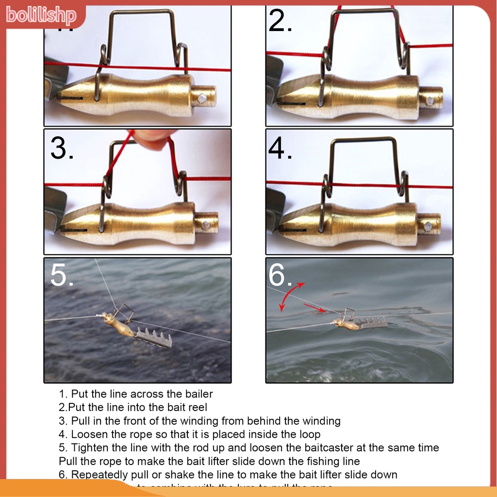 [Bolilishp] 1 Set Pemancingan Umpan Retriever Desain Gigi Gergaji Stabilitas Tinggi Dapat Digunakan Kembali Tahan Aus Umpan Rescue Ultra-Ringan Stainless-Steel Rescue Lure Seeker Bait Saver Fishing Tackle