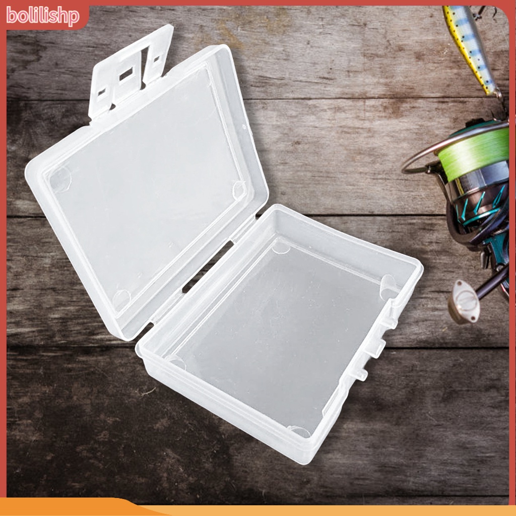 [Bolilishp] kotak Transparan Anti Gores Kuat Dan Kokoh Mudah Dibawa Penyimpanan Aksesoris Kosong Mini Bening Organizer Storage Box Untuk Outdoor