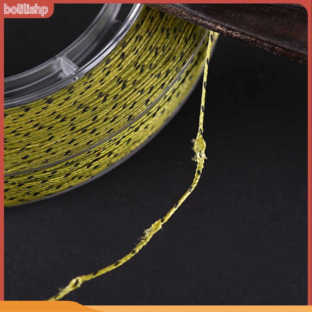 &lt;Bolilishp&gt; Tali Pancing 4 Strands Bahan Pe Kuat Ukuran 100m