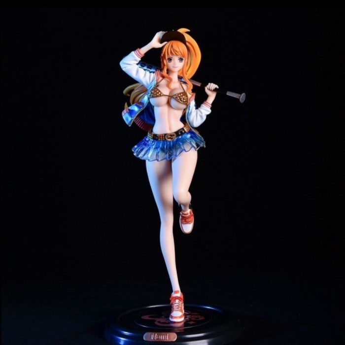 MUST HAVE FIGURE NAMI BASEBALL MODEL PINK PINK STUDIO CAST OFF TERBARU