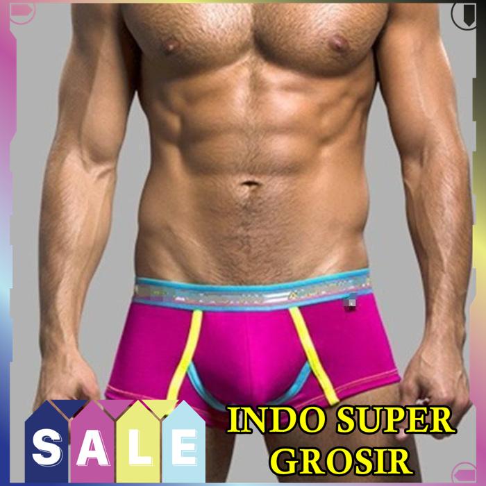 BOXER PRIA AC. MEN'S UNDERWEAR. CELANA DALAM PRIA. SEMPAK BOXER PRIA DEWASA / BOXER PRIA SEXY  PRIA 