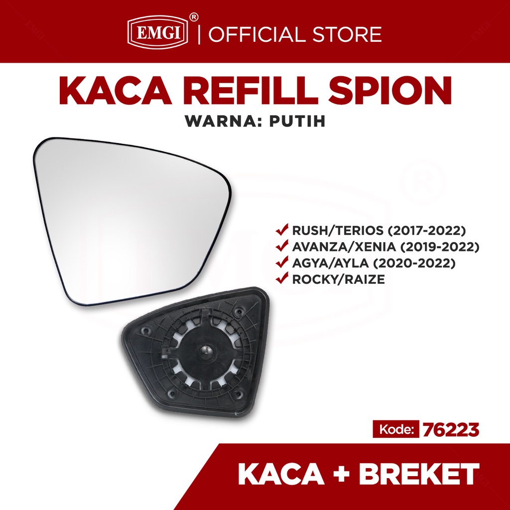 Kaca Spion Refill - Spion Mobil Rush Terios Avanza Xenia Agya Ayla - 76223