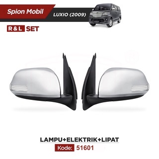 Upgrade Retract - Spion Mobil Luxio 2009 + Saklar Kabel Switch - 51601s