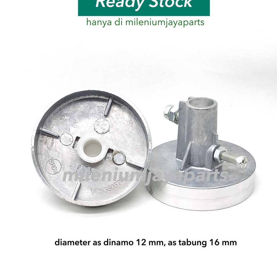 ￣CCh Pully Spin Dinamo Pengering Mesin Cuci LG / Tiang As Dinamo / Pulley / Puli Babet diameter as 1