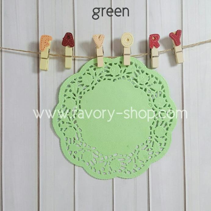 

Diskon Bulan Ini Paper Lace Doilies 6.5 Inch Warna / Kertas Alas Renda (Isi 100 Lbr)