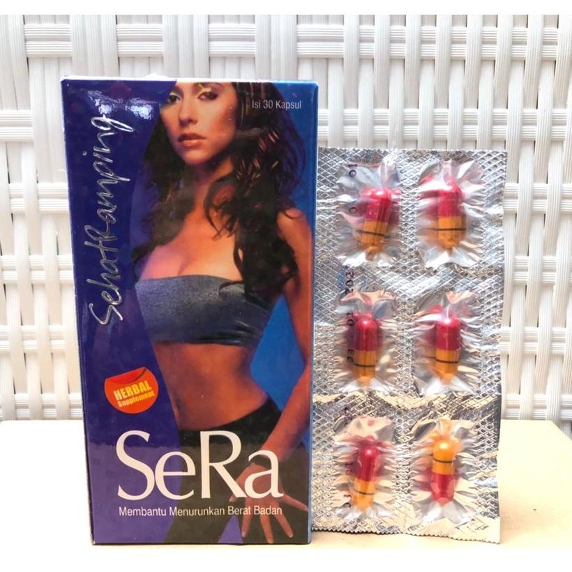 Limited Sera Isi 30 Kapsul 100% Original,Herbal Pelangsing,Diet Sehat Ramping